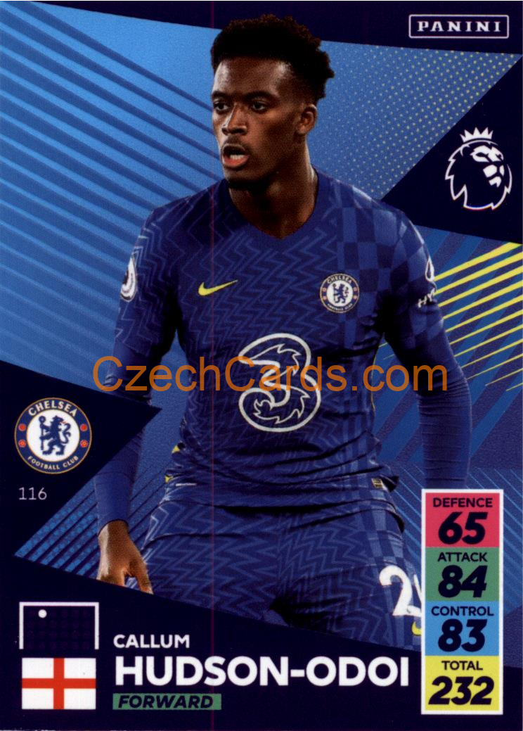 Callum Hudson-Odoi 2021/22 Panini Adrenalyn EPL #116