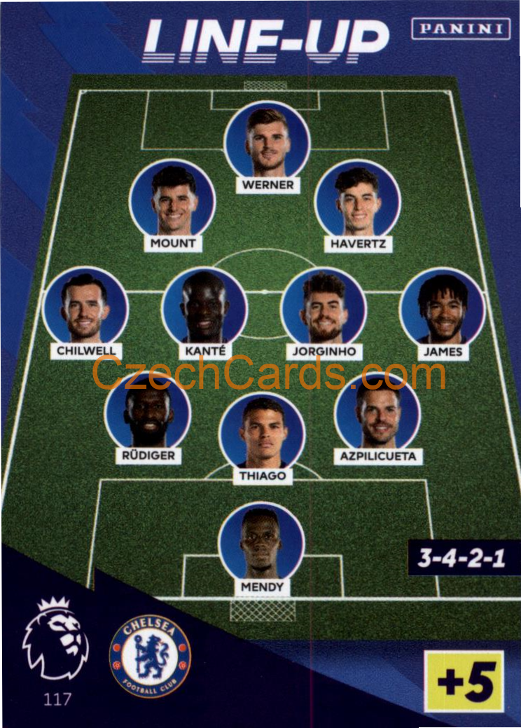 Line-Up 2021/22 Panini Adrenalyn EPL #117