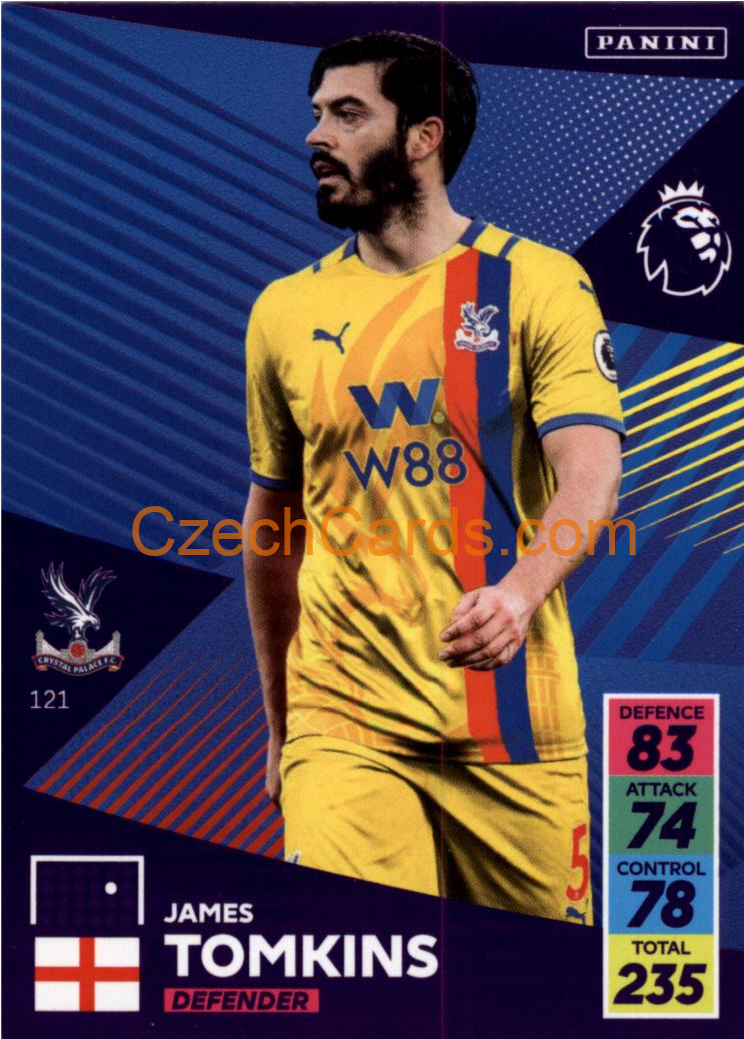 James Tomkins 2021/22 Panini Adrenalyn EPL #121