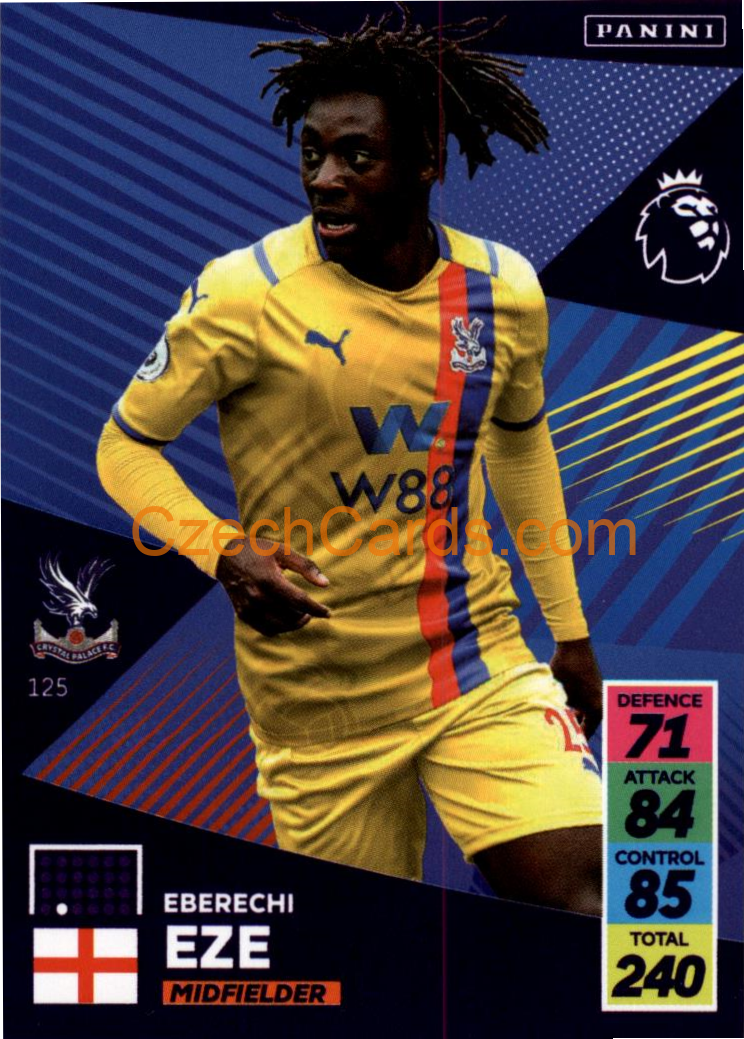 Eberechi Eze 2021/22 Panini Adrenalyn EPL #125