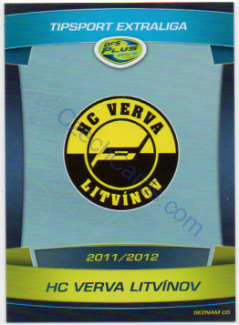 HC VERVA LITVÍNOV Seznam karet  OFS 2011/12 #S05