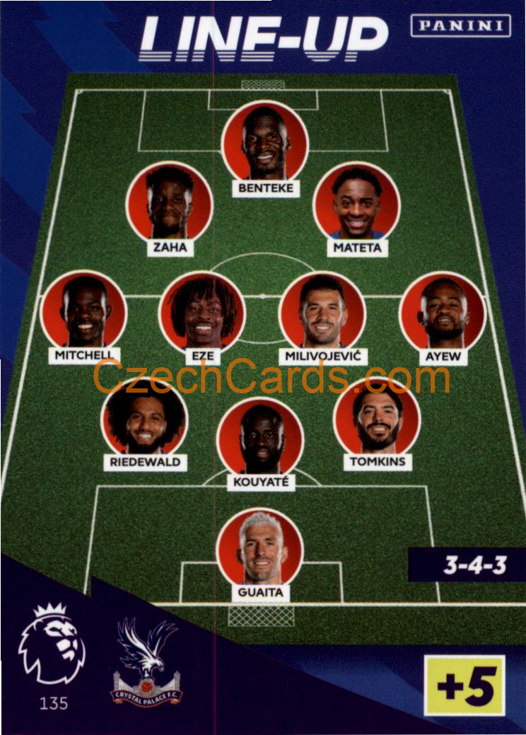 Line-Up 2021/22 Panini Adrenalyn EPL #135