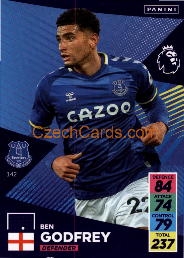 Ben Godfrey 2021/22 Panini Adrenalyn EPL #142