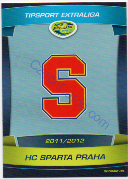 SPARTA PRAHA Seznam karet  OFS 2011/12 #S09