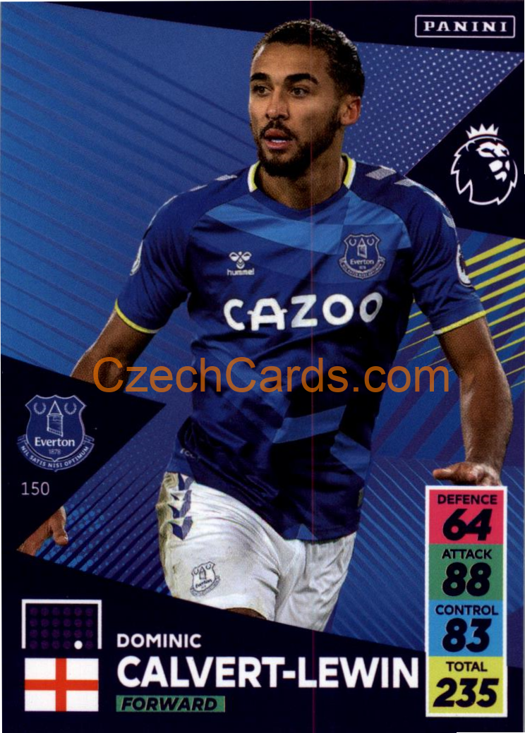 Dominic Calvert-Lewin 2021/22 Panini Adrenalyn EPL #150
