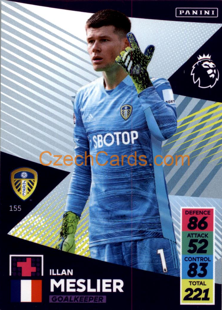 Illan Meslier 2021/22 Panini Adrenalyn EPL #155