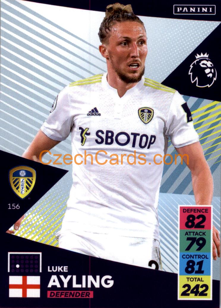 Luke Ayling 2021/22 Panini Adrenalyn EPL #156