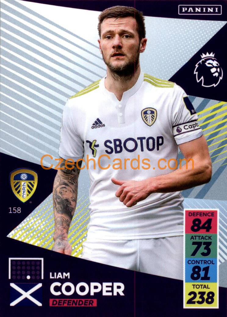Liam Cooper 2021/22 Panini Adrenalyn EPL #158