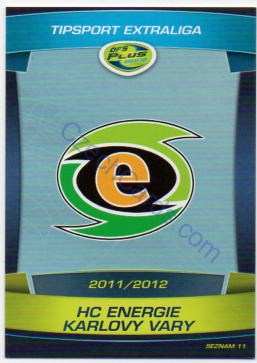 HC ENERGIE KARLOVY VARY Seznam karet  OFS 2011/12 #S11