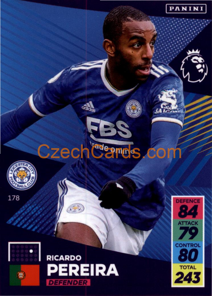Ricardo Pereira 2021/22 Panini Adrenalyn EPL #178