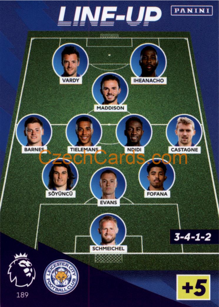 Line-Up 2021/22 Panini Adrenalyn EPL #189