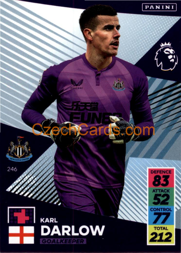 Karl Darlow 2021/22 Panini Adrenalyn EPL #246