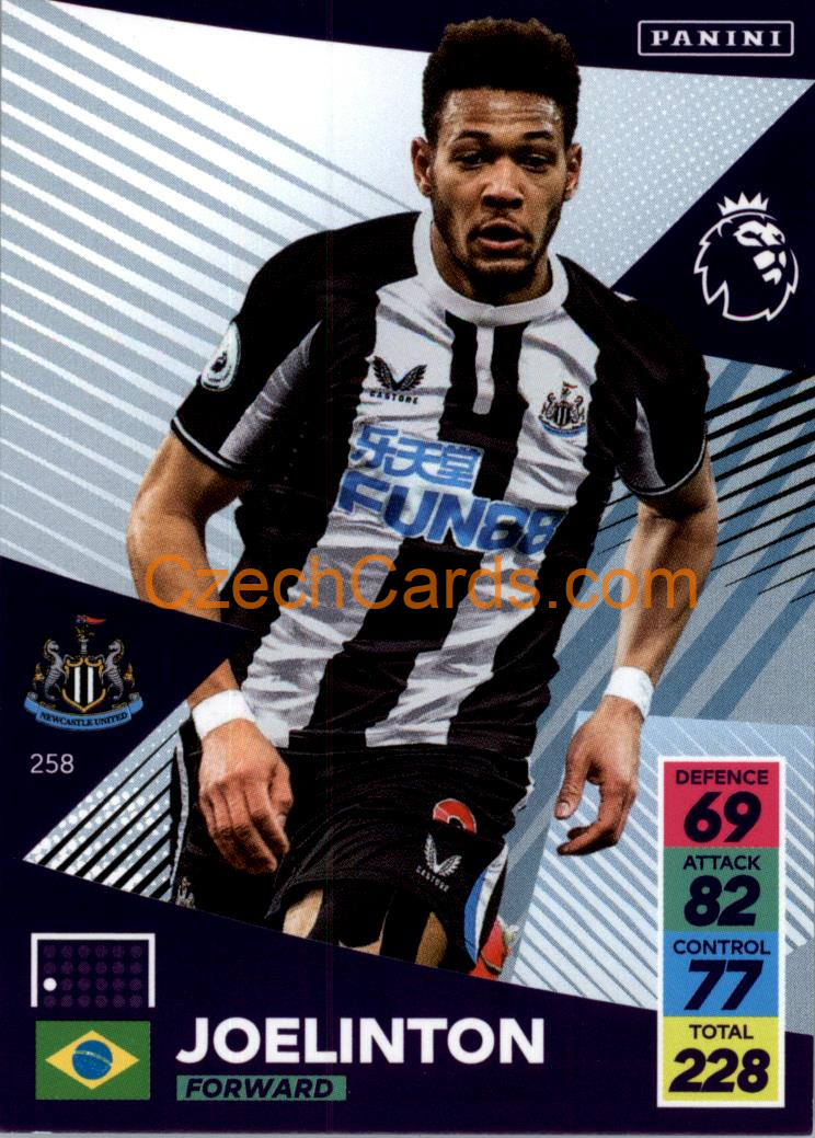 Joelinton 2021/22 Panini Adrenalyn EPL #258