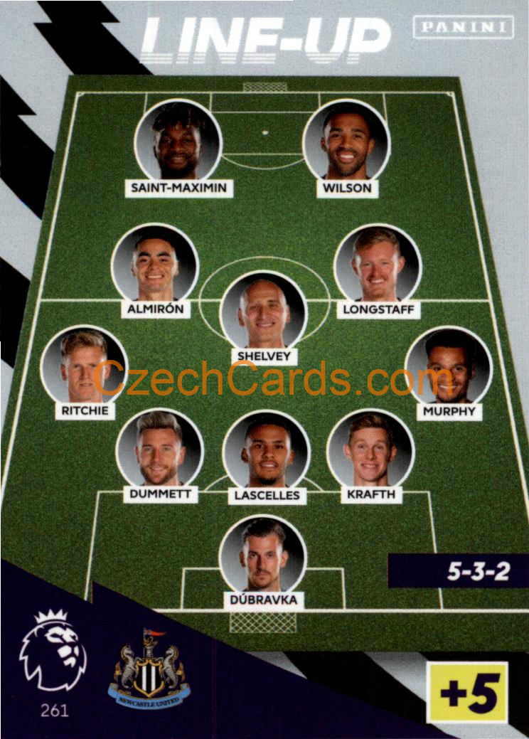 Line-Up 2021/22 Panini Adrenalyn EPL #261