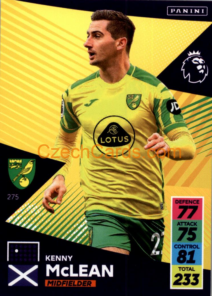 Kenny McLean 2021/22 Panini Adrenalyn EPL #275