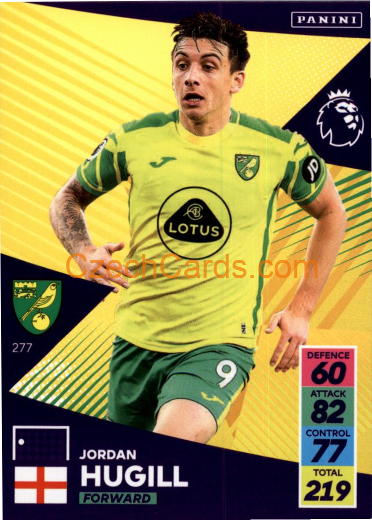 Jordan Hugill 2021/22 Panini Adrenalyn EPL #277