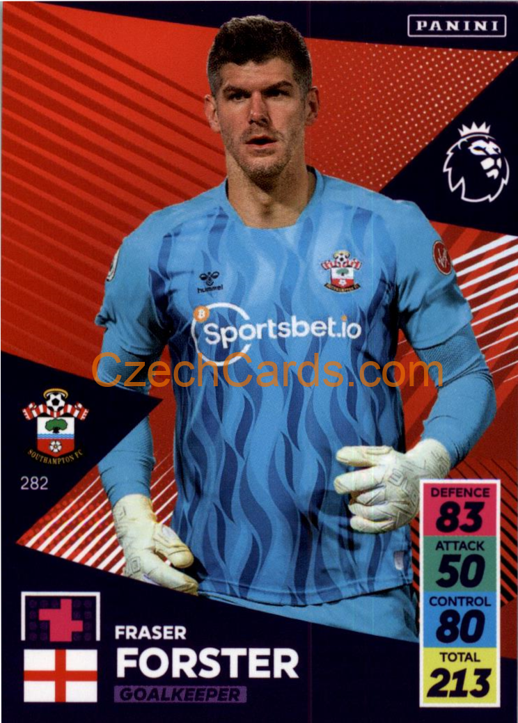 Fraser Forster 2021/22 Panini Adrenalyn EPL #282