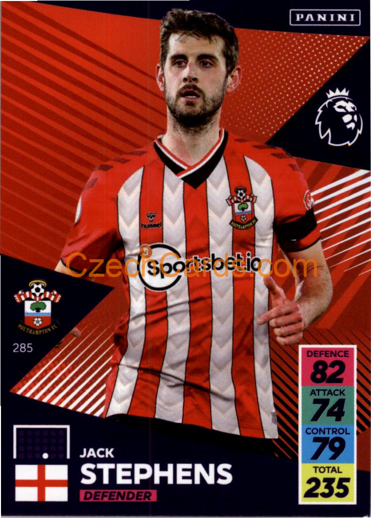 Jack Stephens 2021/22 Panini Adrenalyn EPL #285