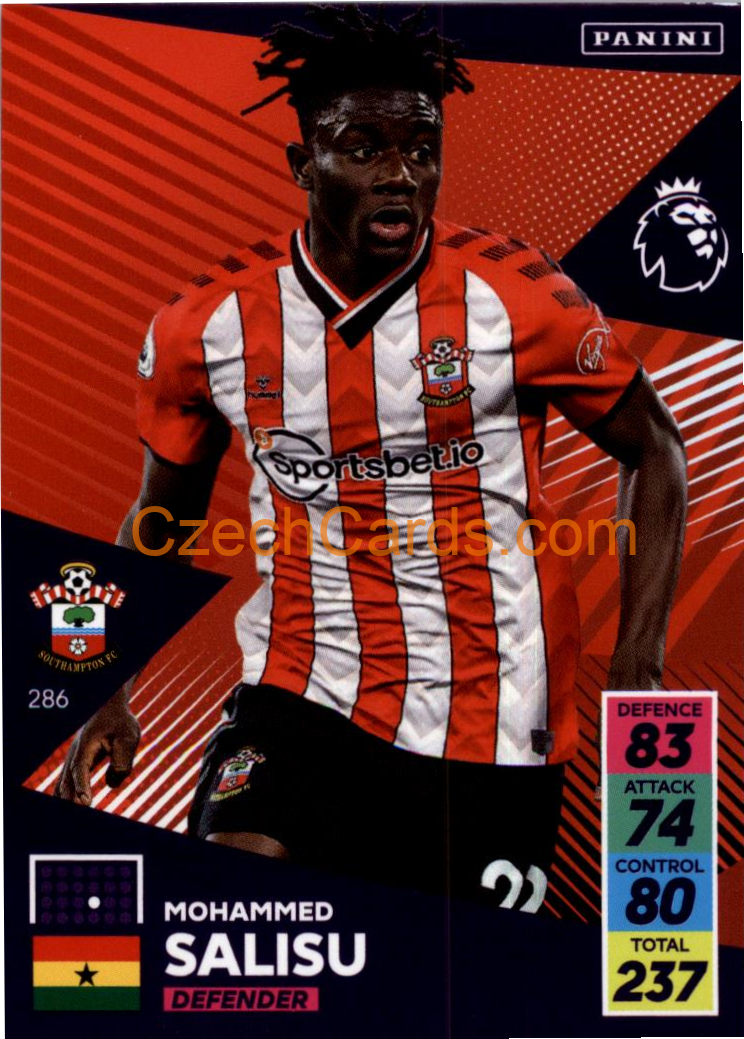 Mohammed Salisu 2021/22 Panini Adrenalyn EPL #286
