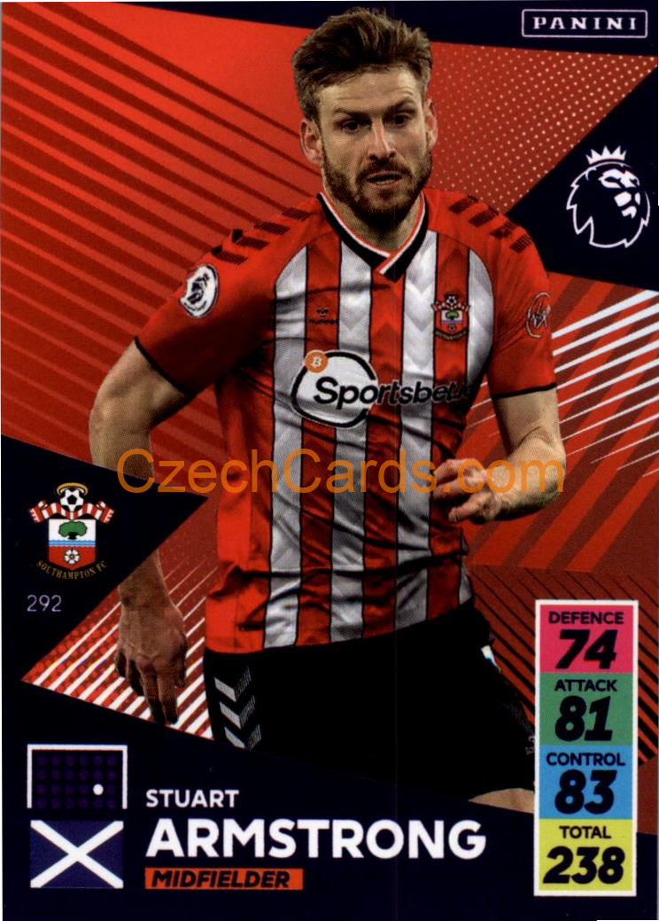 Stuart Armstrong 2021/22 Panini Adrenalyn EPL #292