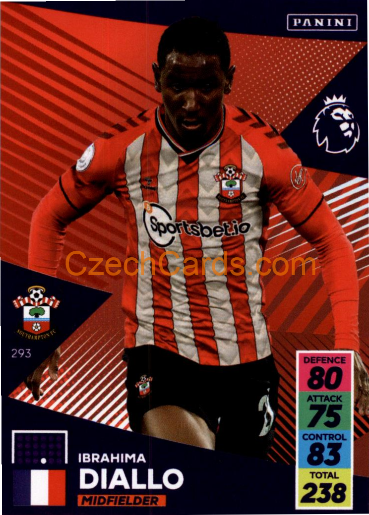 Ibrahima Diallo 2021/22 Panini Adrenalyn EPL #293