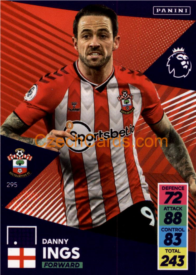 Danny Ings 2021/22 Panini Adrenalyn EPL #295