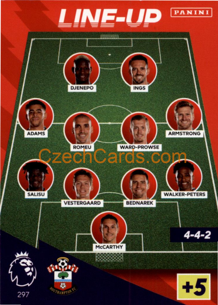 Line-Up 2021/22 Panini Adrenalyn EPL #297
