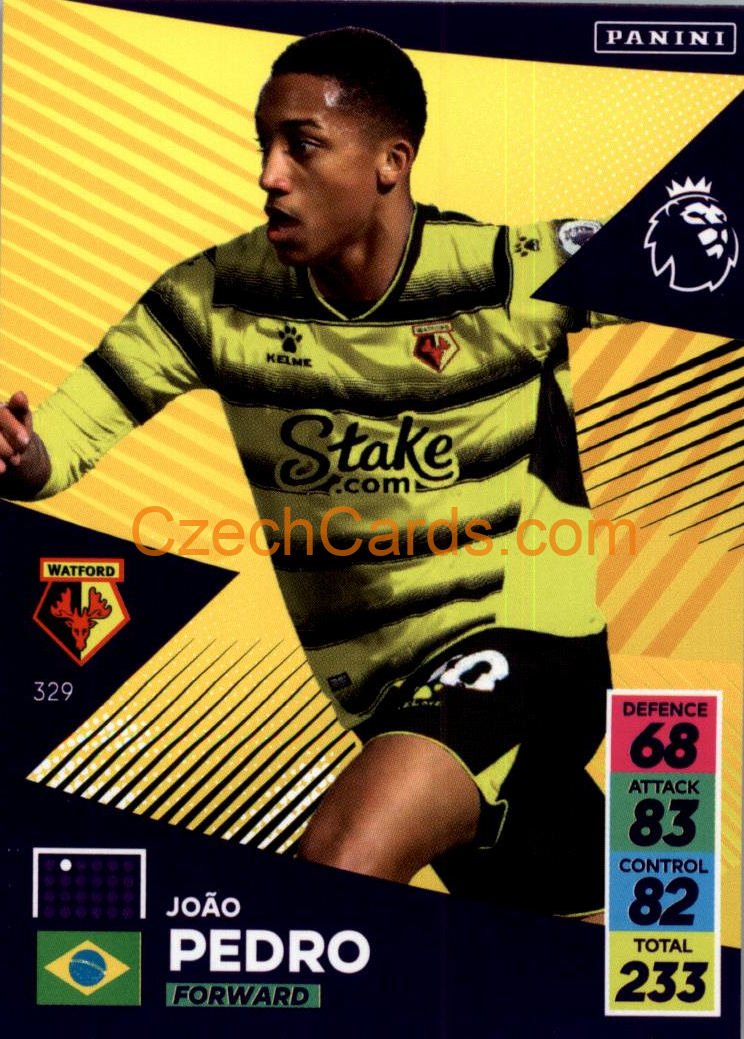 João Pedro 2021/22 Panini Adrenalyn EPL #329