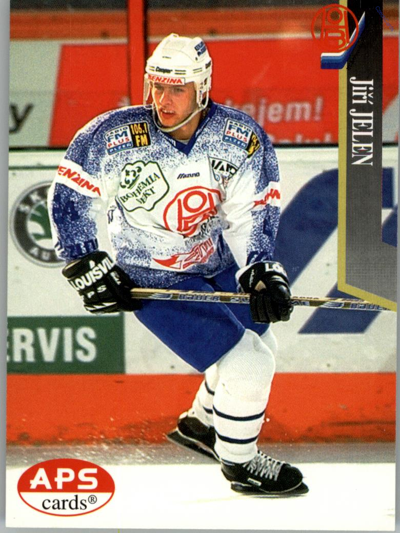 Jiří Jelen APS 97/98 hokejová karta #191
