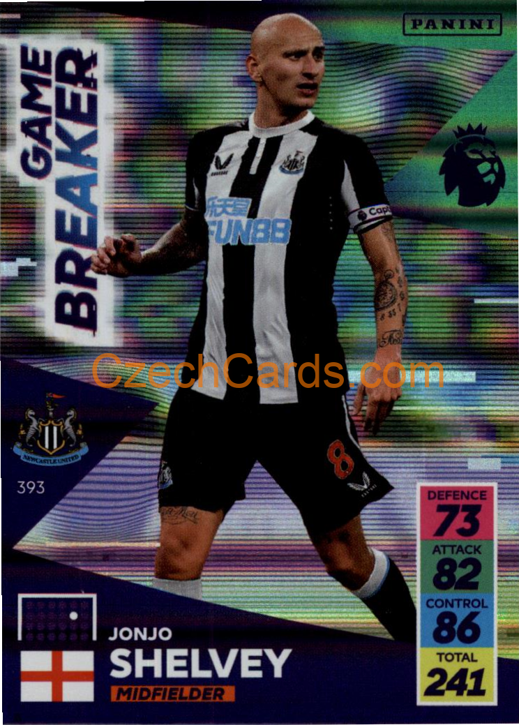 Jonjo Shelvey 2021/22 Panini Adrenalyn EPL Game Breaker #393