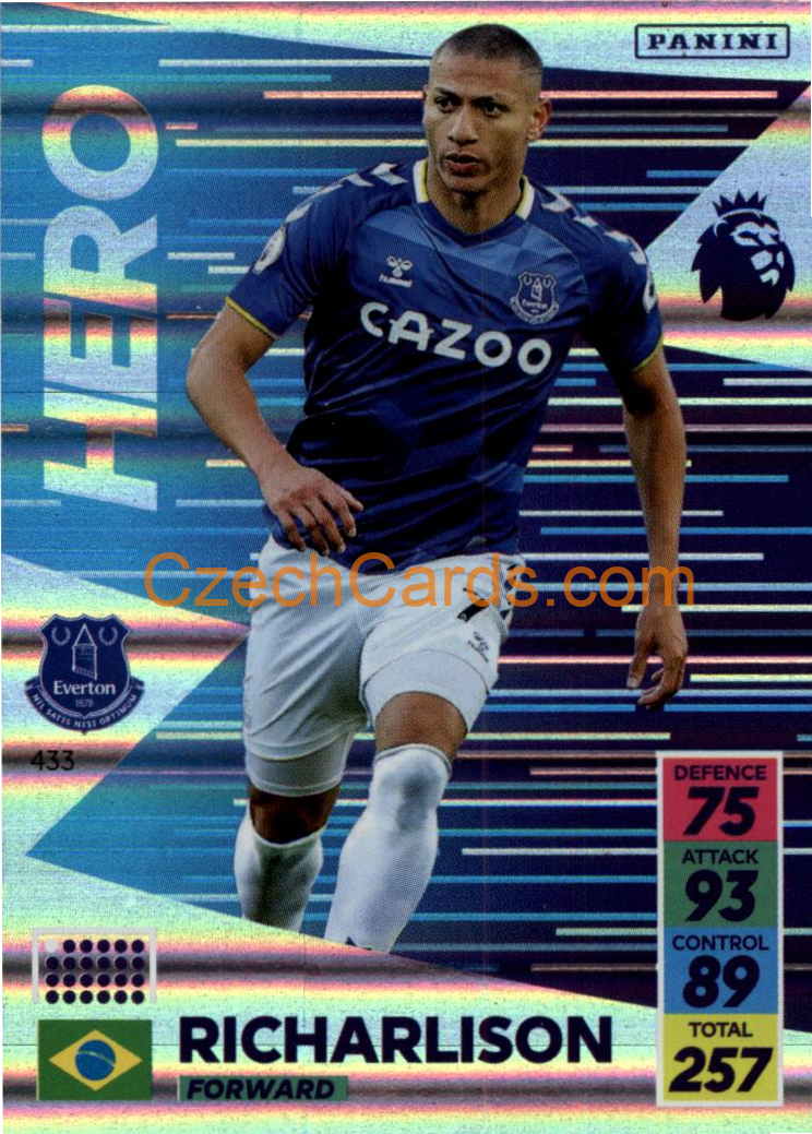 Richarlison 2021/22 Panini Adrenalyn EPL Ice #433