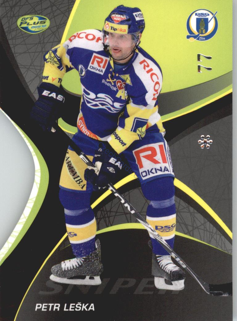 Petr Leška OFS 2011/12 Sniper Die Cut #S06
