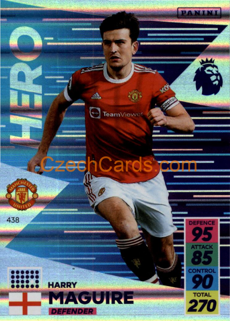 Harry Maguire 2021/22 Panini Adrenalyn EPL Ice #438