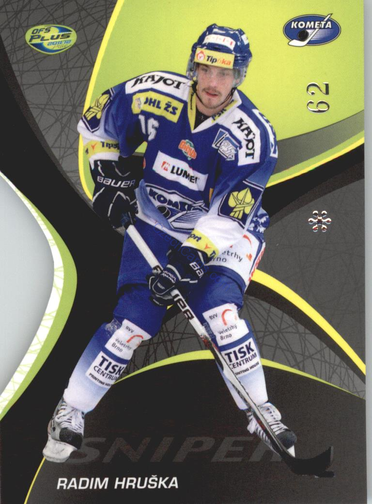 Radim Hruška OFS 2011/12 Sniper Die Cut #S03