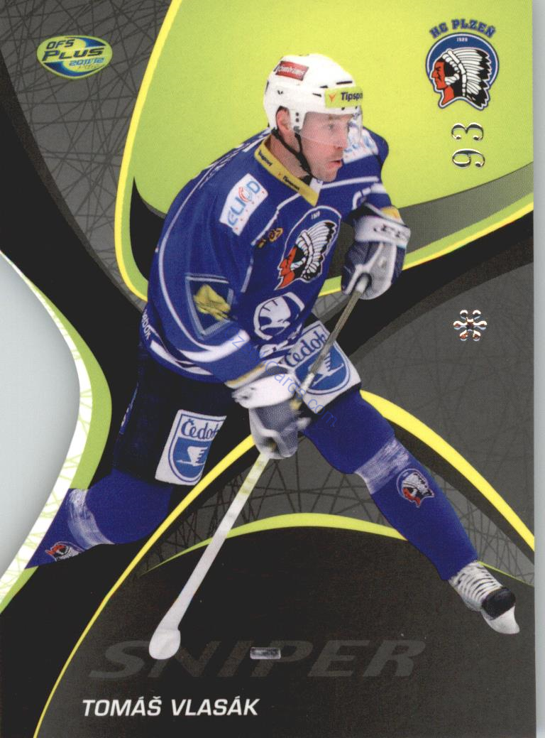 Tomáš Vlasák OFS 2011/12 Sniper Die Cut #S01