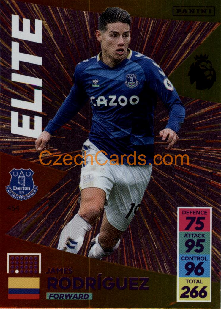 James Rodríguez 2021/22 Panini Adrenalyn EPL Elite #454