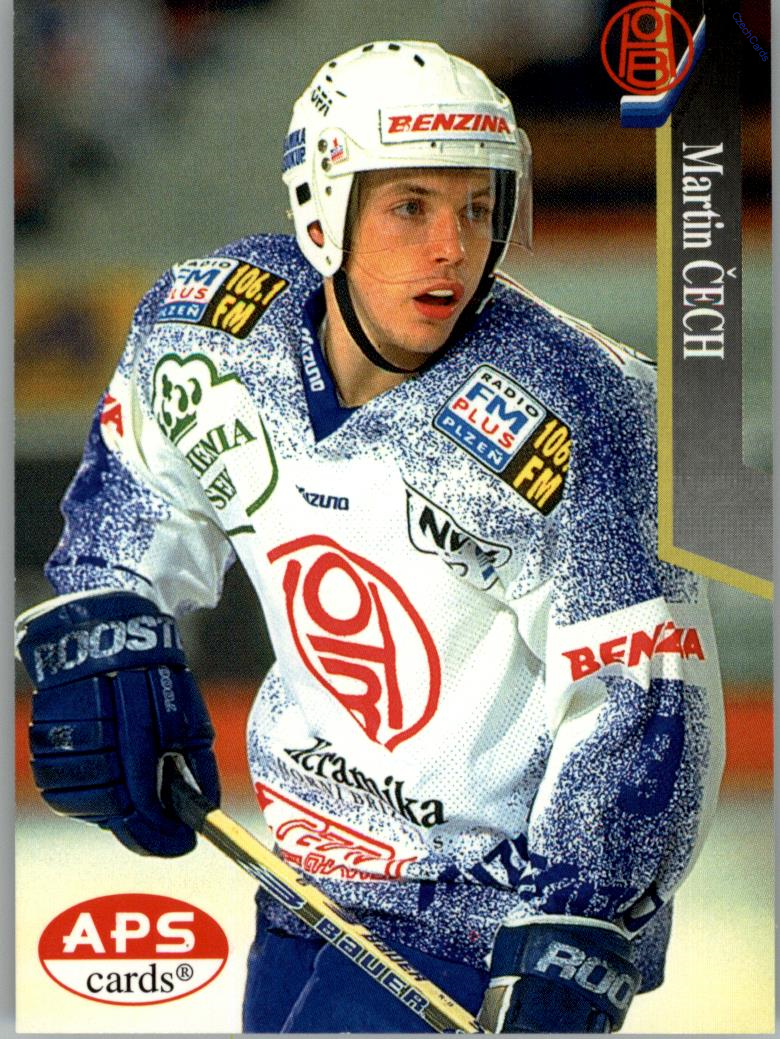 Martin Čech APS 97/98 hokejová karta #192