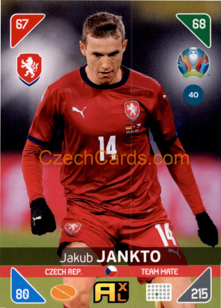 Jakub Jankto 2020 Panini EURO Adrenalyn Kick Off #40