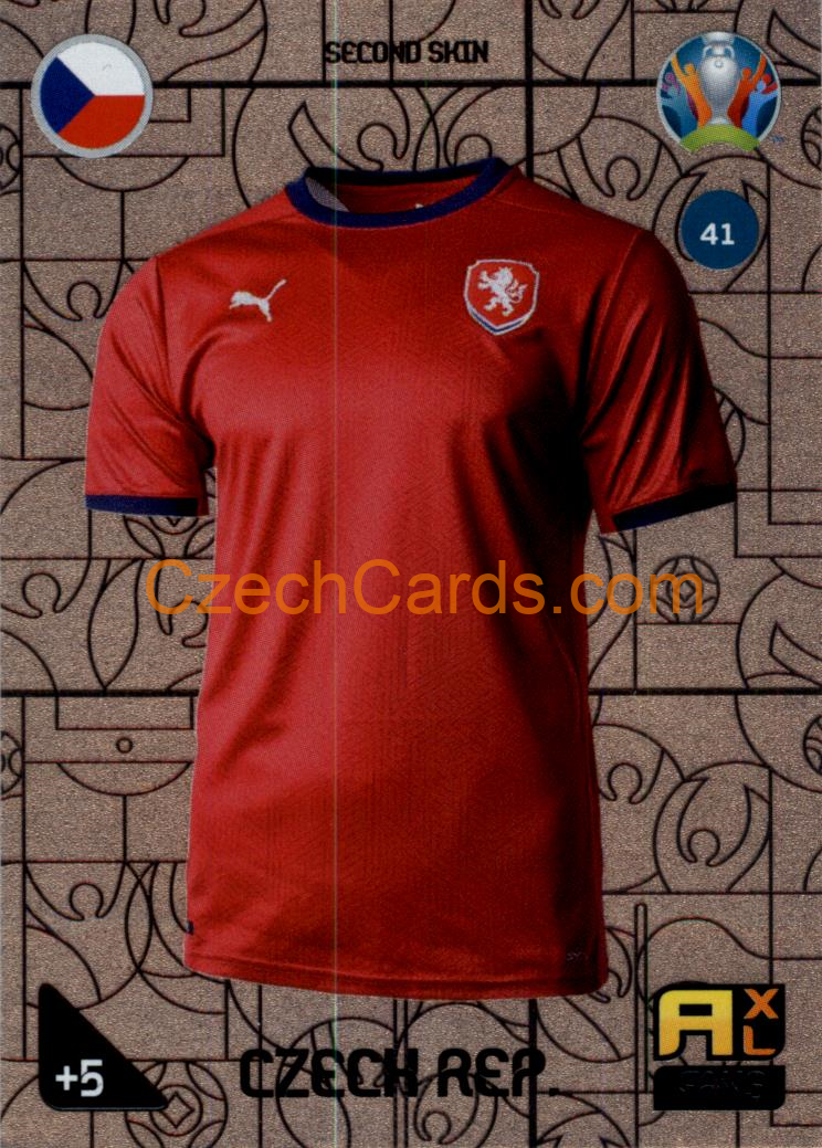 Second Skin (Czech Republic) 2020 Panini EURO Adrenalyn Kick Off #41