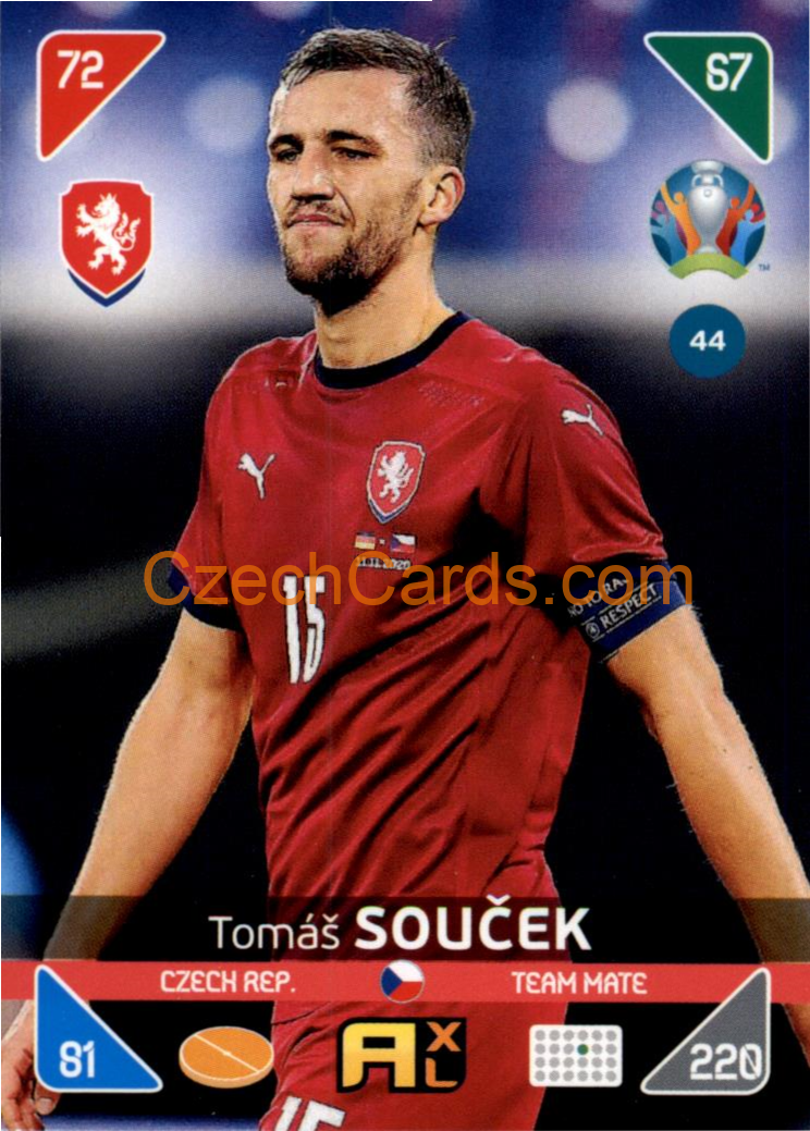 Tomáš Souček 2020 Panini EURO Adrenalyn Kick Off #44