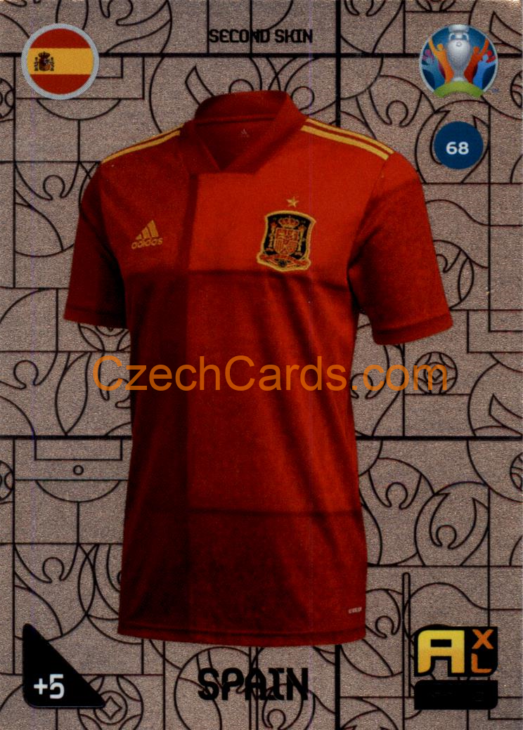 Second Skin (Spain) 2020 Panini EURO Adrenalyn Kick Off #68