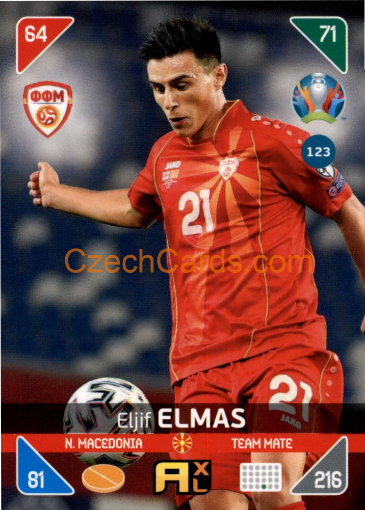 Eljif Elmas 2020 Panini EURO Adrenalyn Kick Off #123