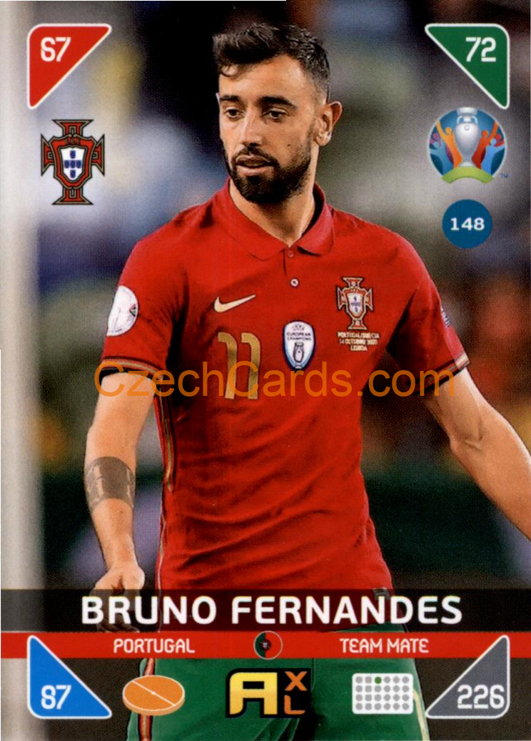 Bruno Fernandes 2020 Panini EURO Adrenalyn Kick Off #148