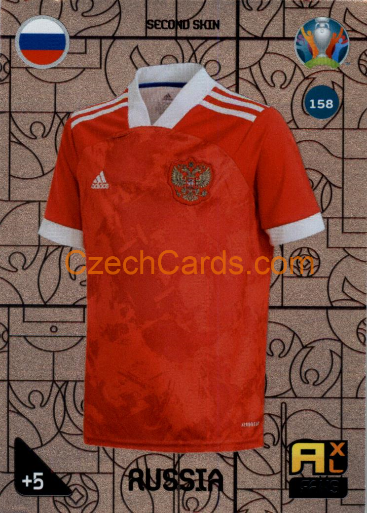 Second Skin (Russia) 2020 Panini EURO Adrenalyn Kick Off #158