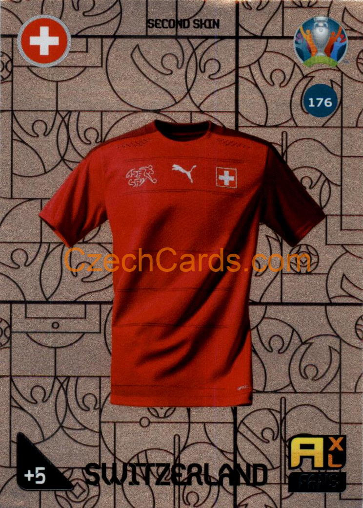 Second Skin (Switzerland) 2020 Panini EURO Adrenalyn Kick Off #176