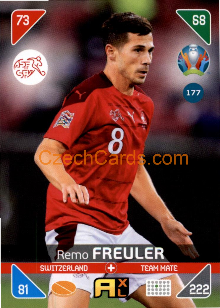 Remo Freuler 2020 Panini EURO Adrenalyn Kick Off #177