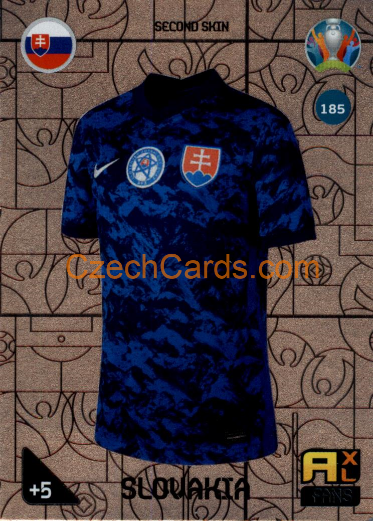 Second Skin (Slovakia) 2020 Panini EURO Adrenalyn Kick Off #185