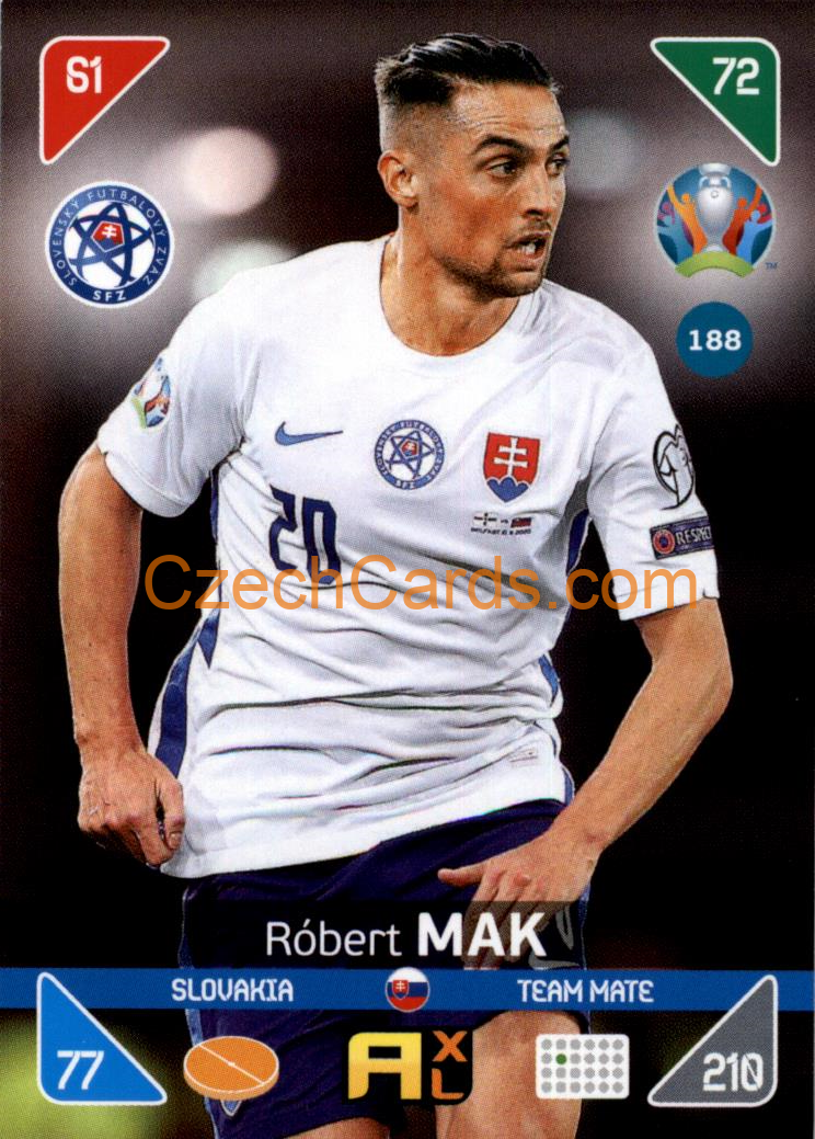 Róbert Mak 2020 Panini EURO Adrenalyn Kick Off #188