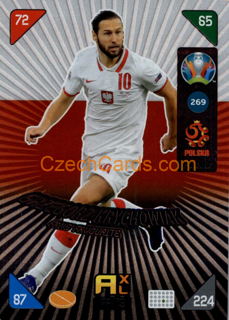 Grzegorz Krychowiak 2020 Panini EURO Adrenalyn Kick Off FANS #269