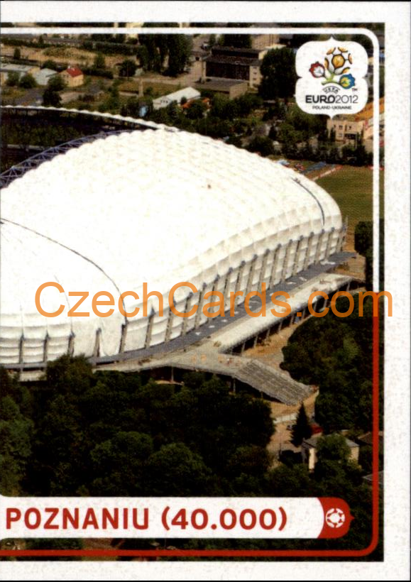 Stadion Miejski w Poznaniu 2012 Panini EURO sticker #11